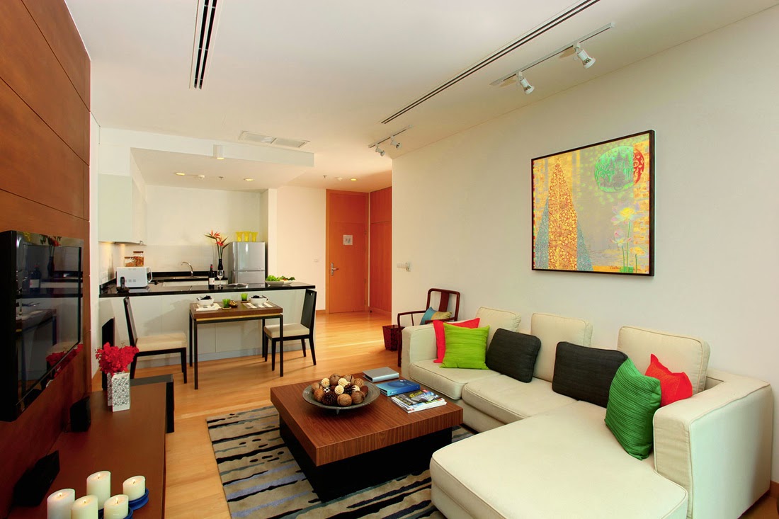 Oriental Residence Bangkok-One-Bedroom Suite-living room