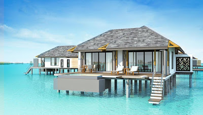 Amari Havodda Maldives 水上泳池別墅-外觀