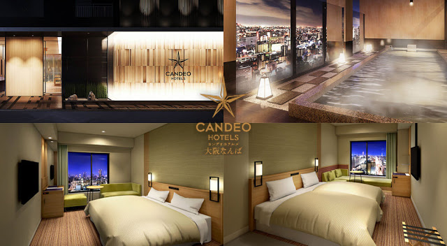 大阪難波光芒酒店 Candeo Hotels Osaka Namba