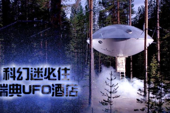 科幻迷必住！瑞典 UFO酒店「樹屋酒店 Tree Hotel」，可以睇埋極光！