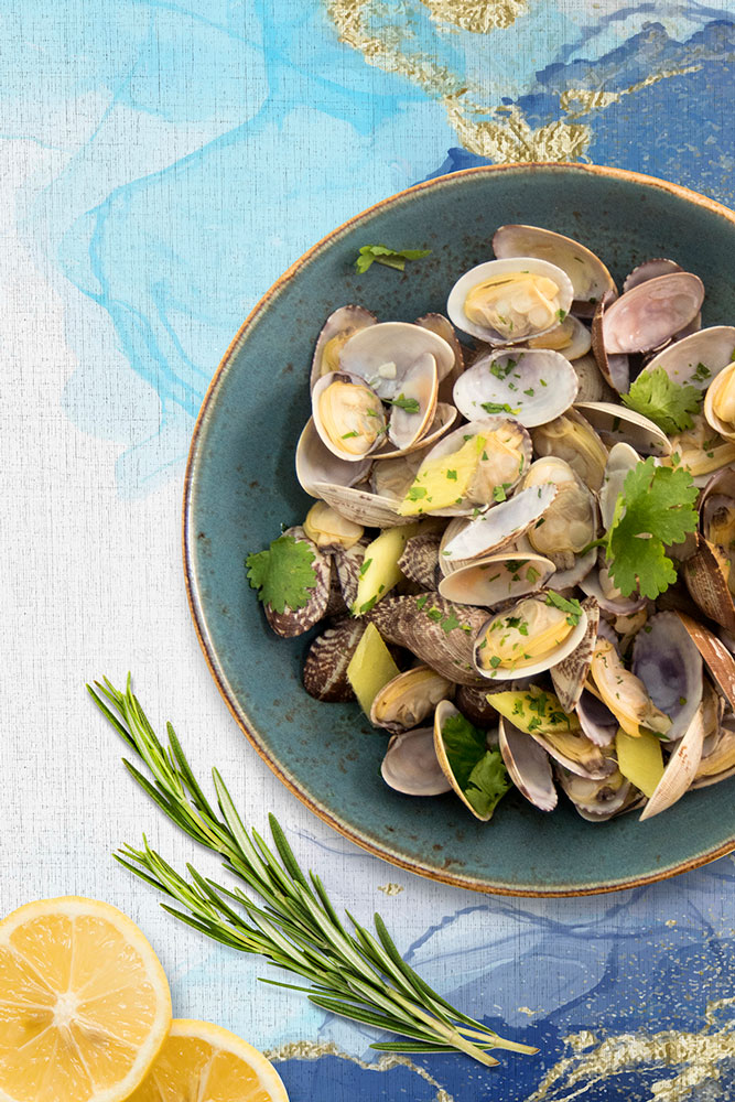 油鹽水煮蜆 油鹽水煮蜆