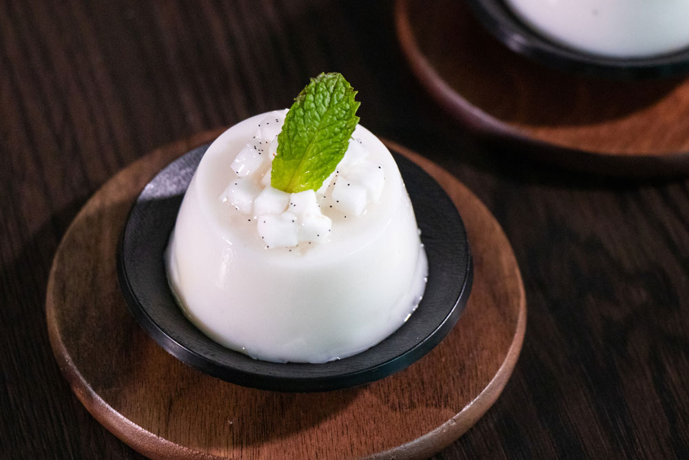 椰糖西米布甸 椰糖西米布甸