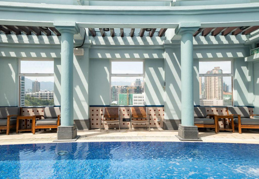 香港逸東酒店-室外泳池