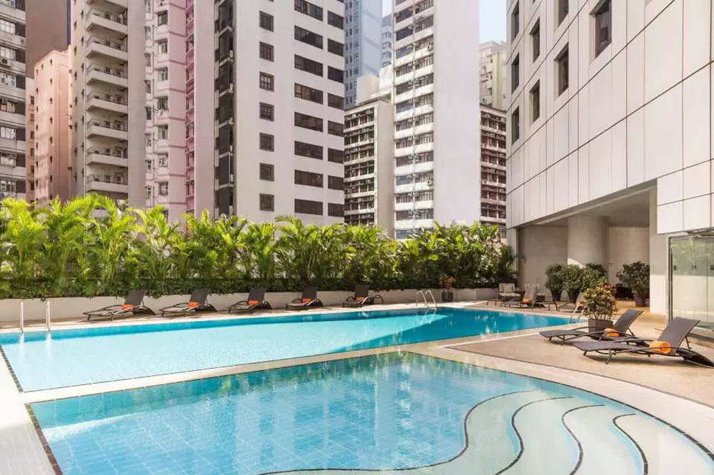 香港諾富特世紀酒店-室外泳池
