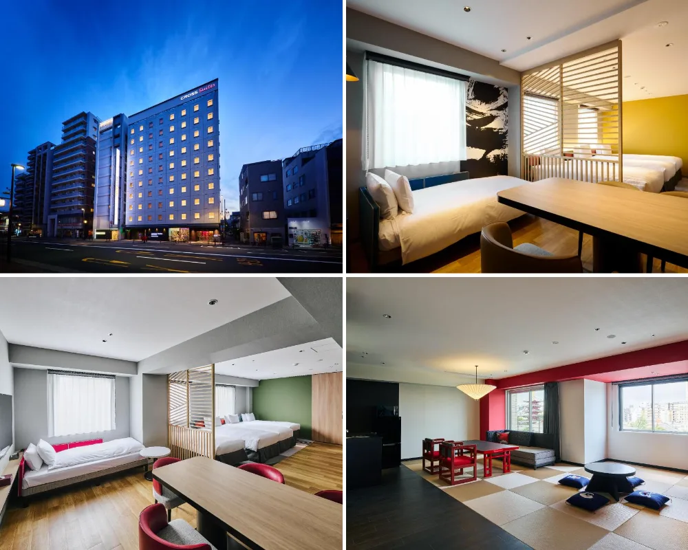 CROSS SUITES 東京淺草 CROSS SUITES 東京淺草 - 〒111-0032 東京都台東區淺草2丁目33番7號