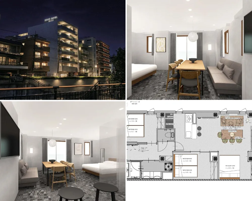 KOKO HOTEL Residence 東京押上 KOKO HOTEL Residence 東京押上 - 〒131-0045 東京都墨田區押上1丁目40-11