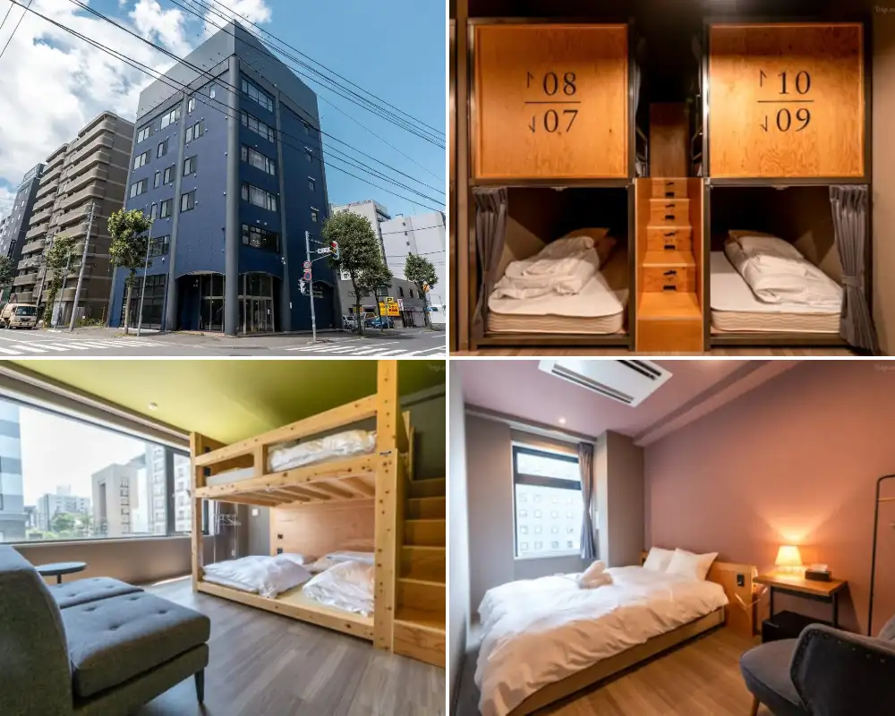 livemax hostels sapporo susukino